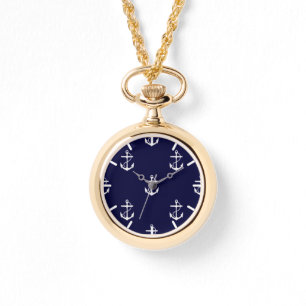Reloj De Pulsera Personalizado Náutico de Opus Posh Anchor