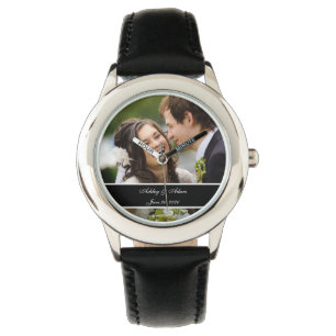 Reloj De Pulsera Personalizado personalizado casando el recuerdo de
