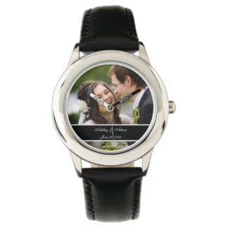 Reloj De Pulsera Personalizado personalizado casando el recuerdo de