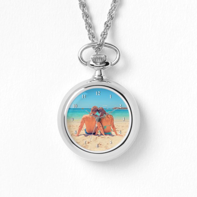 Reloj De Pulsera Personalizado personalizado de control fotográfico (Anverso)