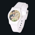 Reloj De Pulsera Personalizado personalizado de la foto<br><div class="desc">Fácil subir tu propia fotografía a este gran reloj. Puedes editar más para añadir texto,  etc - los relojes de Ricaso hacen un gran regalo para ti o para otros.</div>