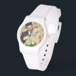Reloj De Pulsera Personalizado personalizado de la foto<br><div class="desc">Fácil subir tu propia fotografía a este gran reloj. Puedes editar más para añadir texto,  etc - los relojes de Ricaso hacen un gran regalo para ti o para otros.</div>