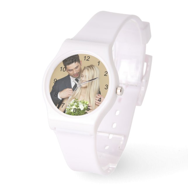 Reloj De Pulsera Personalizado personalizado de la foto (Ángulo)