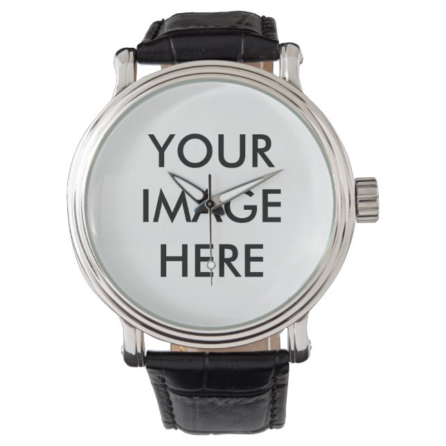 Reloj De Pulsera Personalizado personalizado de su propia foto (Anverso)