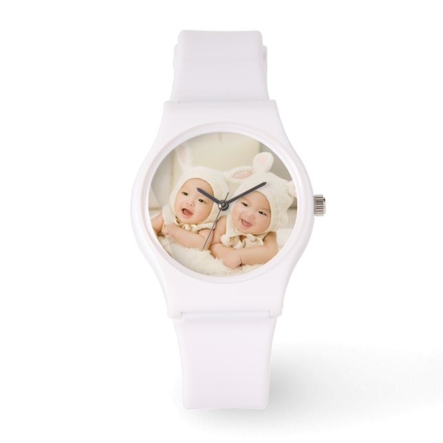 Reloj De Pulsera Personalizado personalizado Su propia foto de bebé (Anverso)