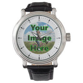 Reloj De Pulsera Personalizado Photo Watch | Mantener vigilancia