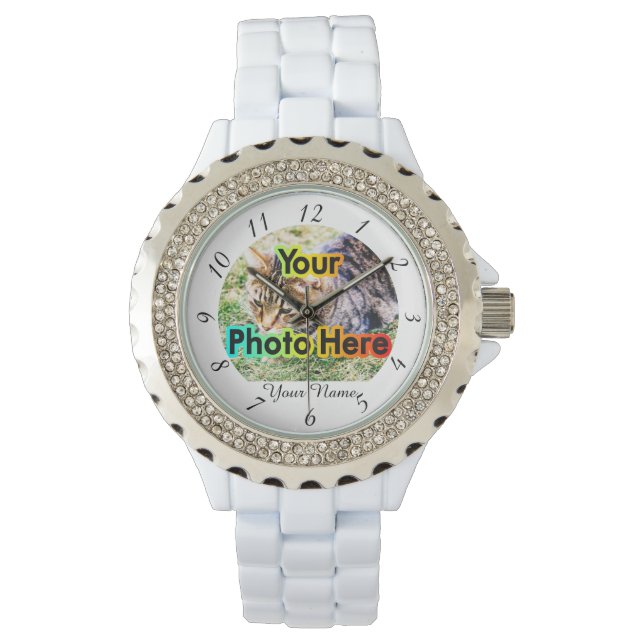 Reloj De Pulsera Personalizado Photo Women's Watch (Anverso)