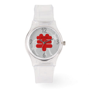 Reloj De Pulsera Personalizado R Ideograma de cabra Aniversario zod