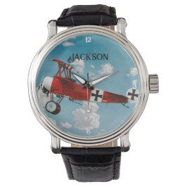 Reloj De Pulsera Personalizado Red Baron Fokker