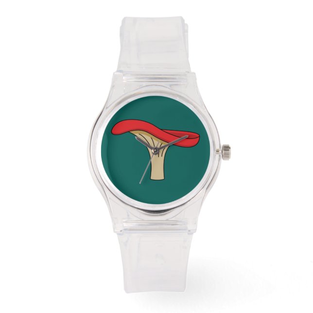 Reloj De Pulsera Personalizado Red Mushroom (Anverso)