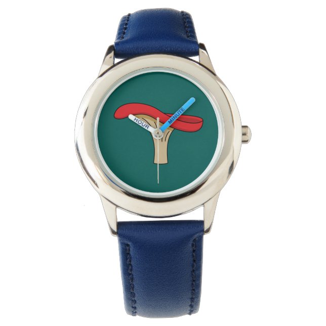Reloj De Pulsera Personalizado Red Mushroom (Anverso)
