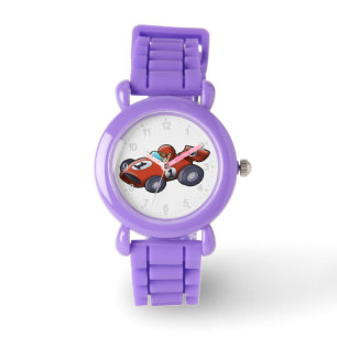 Reloj De Pulsera Personalizado rojo clásico para niños
