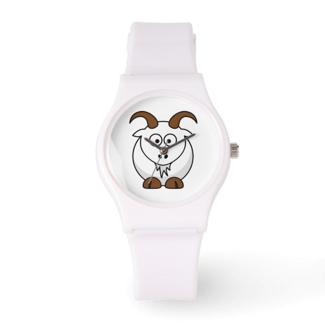 Reloj De Pulsera Personalizado Saanen Goat (Anverso)