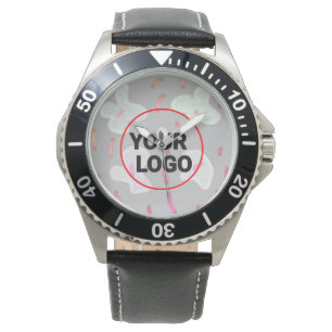 Reloj De Pulsera personalizado simple brillo púrpura rosa añádase s