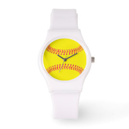 Reloj De Pulsera Personalizado Softball Watch