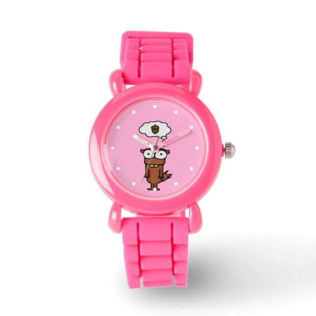 Reloj De Pulsera Personalizado Squirrel (Anverso)