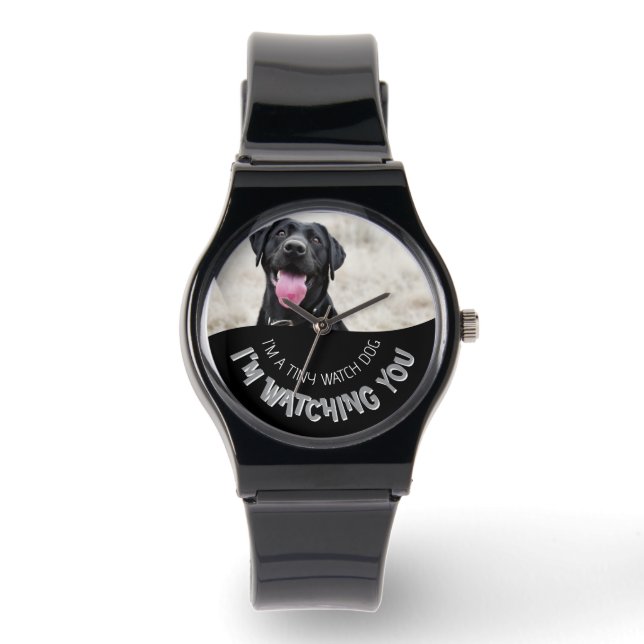 Reloj De Pulsera Personalizado - Su propia foto de perro - Watch Do (Anverso)
