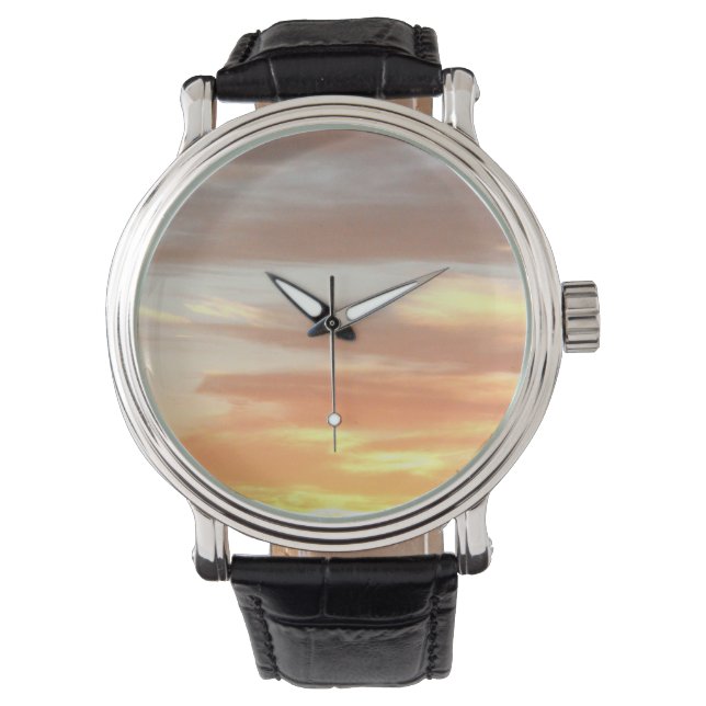 Reloj De Pulsera Personalizado Sunset Watch (Anverso)
