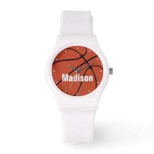 Reloj De Pulsera Personalizado y entrenadora de baloncesto femenino
