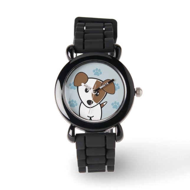 Reloj De Pulsera Personalizados de cohetes de perro™ - Remi (Anverso)