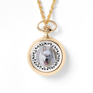 Reloj De Pulsera Personalizar Mascota foto Perro pinta con pintura