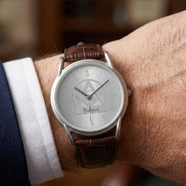 Reloj De Pulsera Personalized Masonic Gifts | Freemason Brotherhood