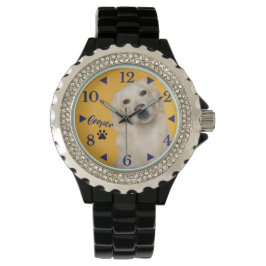 Reloj De Pulsera Personalized Pet Photo Dog Lover with Photo