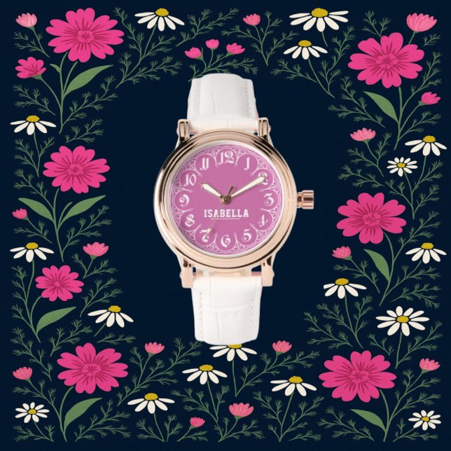 Reloj De Pulsera Personalized Princess Name Gifts for Children Girl (Subido por el creador)