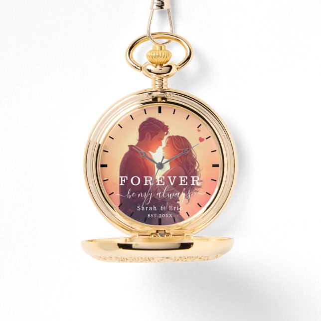Reloj De Pulsera Personalized Valentine’s Day Gift (Anverso)