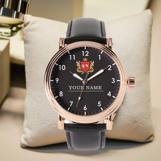 Reloj De Pulsera Personalized with names and initials in Monogram  (Subido por el creador)