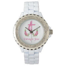 Reloj De Pulsera Pertenezco a Jesus gifts Watch