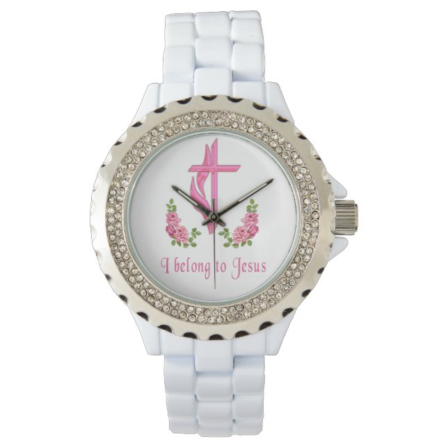 Reloj De Pulsera Pertenezco a los regalos de Jesús (Anverso)