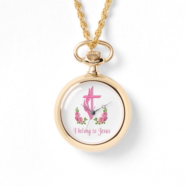 Reloj De Pulsera Pertenezco a los regalos de Jesús (Anverso)