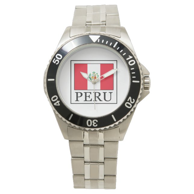 Reloj De Pulsera Perú (Anverso)