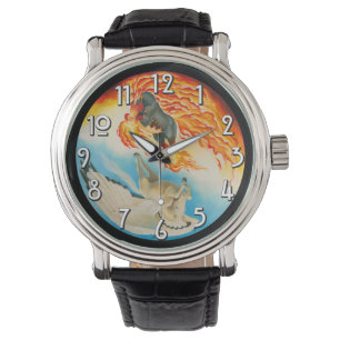 Reloj De Pulsera Pesadilla y Mesa Pegaso Yin Yang