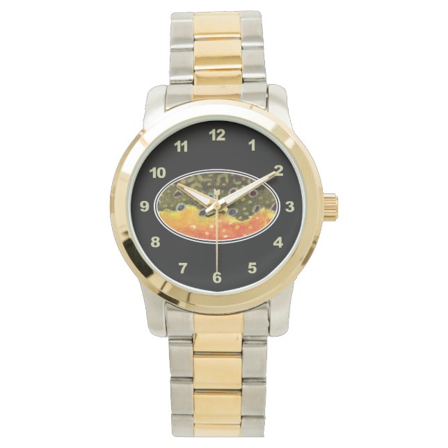 Reloj De Pulsera Pesca de truchas (Anverso)
