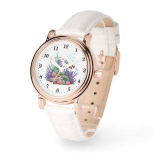 Reloj De Pulsera Pescado de Cute Beach acuático