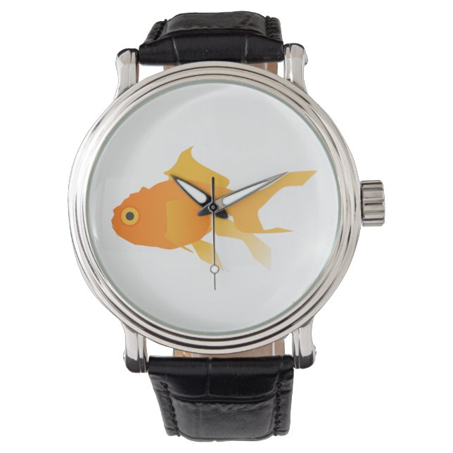 Reloj De Pulsera Pescado de oro (Anverso)