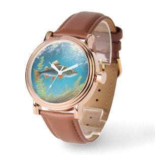 Reloj De Pulsera Pescado de trucha arco iris
