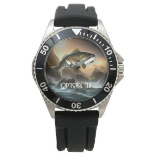 Reloj De Pulsera Pescado grande en ráfidos