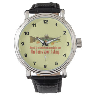 Reloj De Pulsera Pescador de trucha