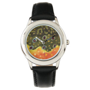 Reloj De Pulsera Pescador de trucha