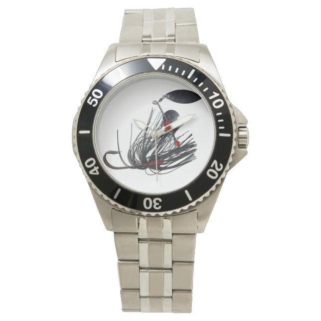 Reloj De Pulsera Pescador Lure, (Anverso)