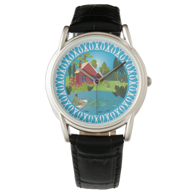 Reloj De Pulsera Pescadores (Anverso)