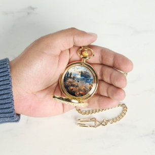 Reloj De Pulsera Pescadores de la cosecha de Crepúsculo que recogen