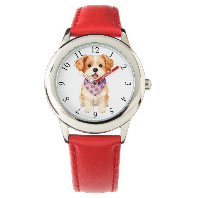 Reloj De Pulsera Pet Grooming Personalized Luxury Modern Collection (Anverso)