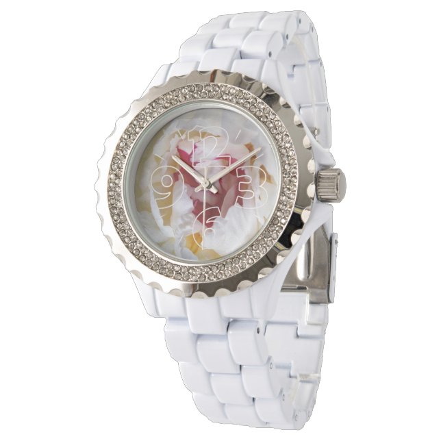 Reloj De Pulsera Pétalos de Peony (Angular)