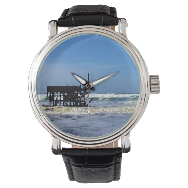 Reloj De Pulsera Peter Iredale Shipwreck, costa de Oregón (Anverso)