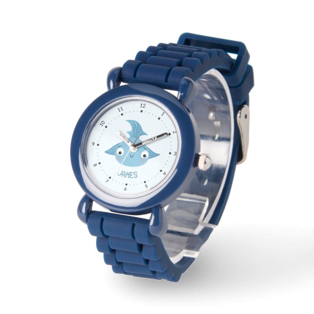 Reloj De Pulsera Pez lindo (Ángulo)