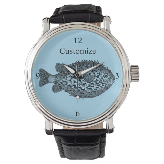 Reloj De Pulsera Pez puercoespín Thunder_Cove  (Anverso)